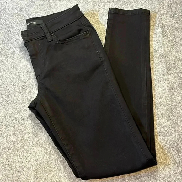Joe's Jeans, High Rise Skinny.  Size 24, in black. - Picture 1 of 11